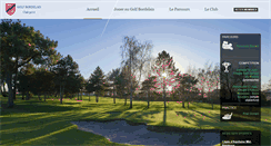 Desktop Screenshot of golf-bordelais.fr