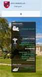 Mobile Screenshot of golf-bordelais.fr